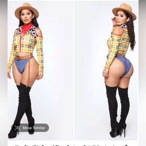 Cowgirl costume “new sheriff in town”